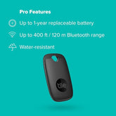 Never Lose Things Again: Tile Pro (2022) Bluetooth Item Finder